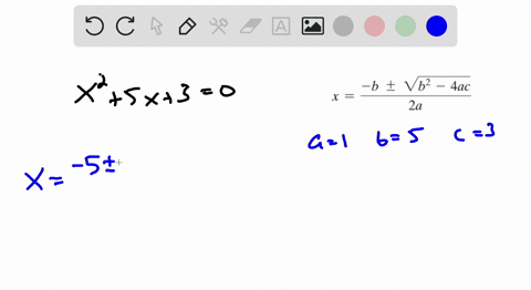 solve-equation-using-the-quadratic-formula-x25-x30
