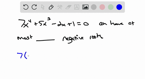 fill-in-the-blanks-the-equation-7-x45-x3-2-x10-can-have-at-most-_____-negative-roots