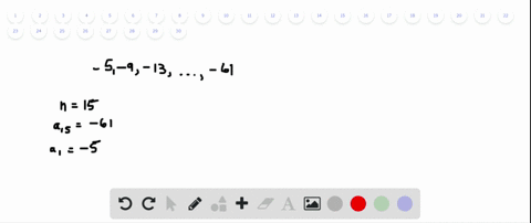 solve-find-the-sum-of-the-first-fifteen-terms-of-the-sequence-5-9-13-ldots-61-where-61-is-the-fiftee