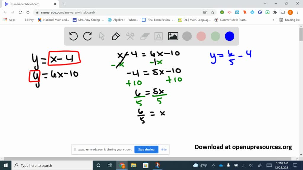 solved-solve-y-x-4-y-6-x-10