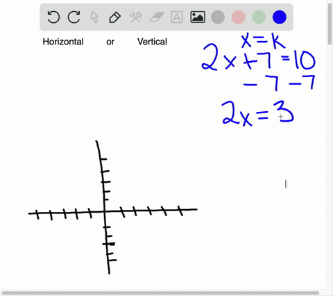 a-identify-the-equation-as-representing-a-horizontal-or-vertical-line-b-graph-the-line-c-identify--9