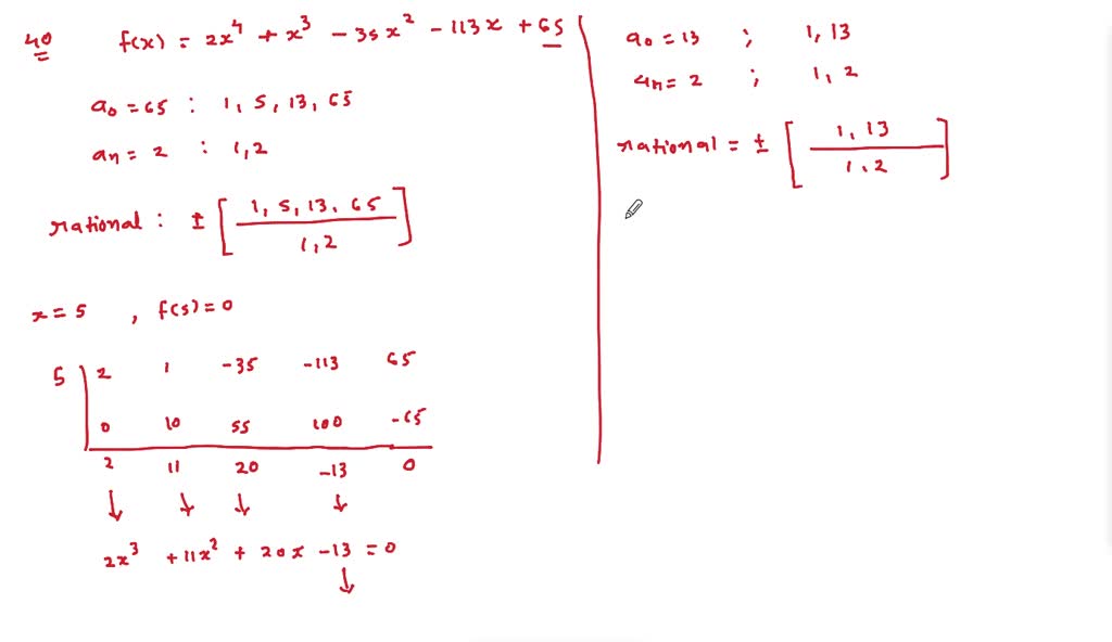 SOLVEDIn Problems 3140, find the complex zeros of each polynomial