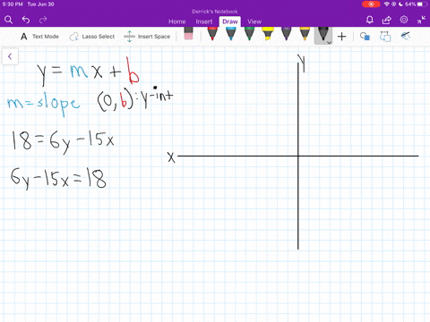 put-each-equation-into-slope-intercept-form-if-possible-and-graph-186-y-15-x