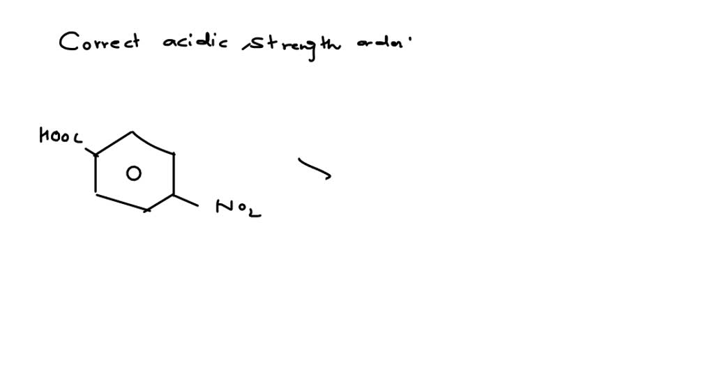 ⏩solvedidentify Correct Acidic Strength Order In The Following Numerade 8592