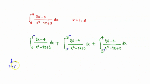use-limits-of-definite-integrals-to-calculate-each-of-the-improper-integrals-int_04-frac2-x-4x2-4-x3