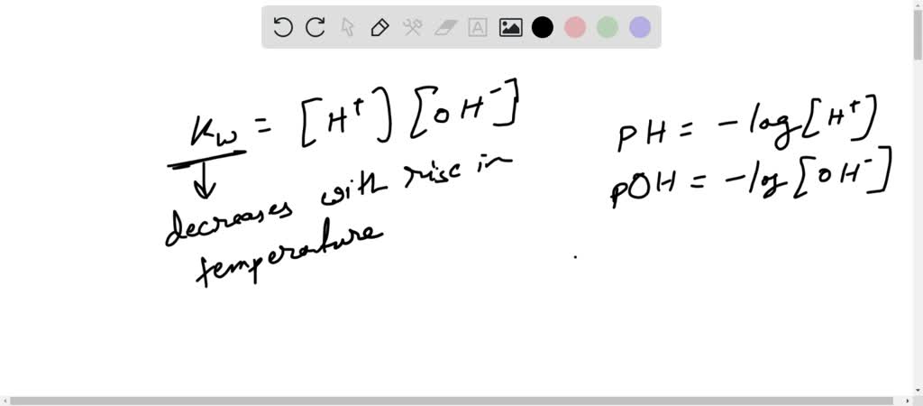 solved-for-pure-water-a-ph-increases-while-poh-decreases-with-rise