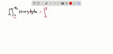 evaluate-the-following-iterated-integrals-int_13-int_0pi-2-x-sin-y-d-y-d-x