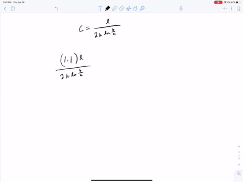example-261-explored-a-cylindrical-capacitor-of-length-ell-with-radii-a-and-b-for-the-two-conductors