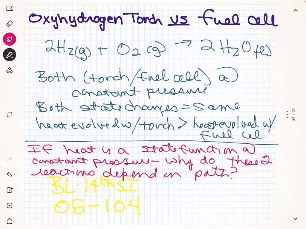 SOLVED:Both oxyhydrogen torches and fuel cells use the following