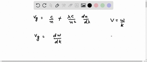 show-that-the-group-velocity-can-be-written-as-v_gfraccnfraclambda-cn2-fracd-nd-lambda