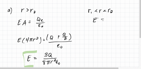 iii-a-hollow-spherical-conductor-carrying-a-net-charge-q-has-inner-radius-r_1-and-outer-radius-r_22-