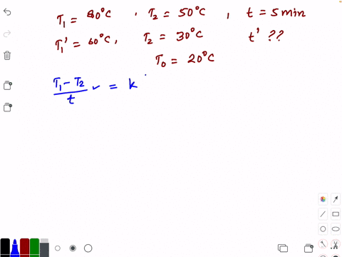 a-body-cools-from-80circ-mathrmc-to-50circ-mathrmc-in-5-minutes-calculate-the-time-it-takes-to-cool-