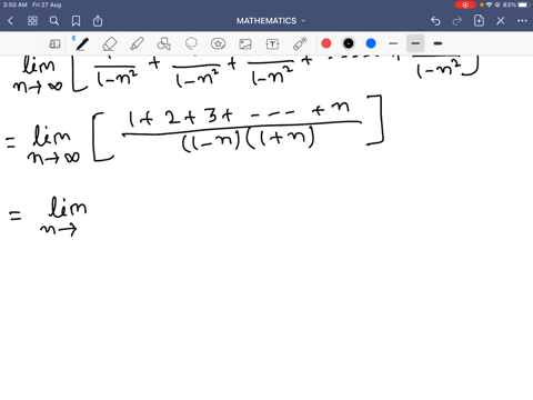 find-lim-_n-rightarrow-inftyleftfrac11-n2frac21-n2frac31-n2cdots-cdotsfracn1-n2right