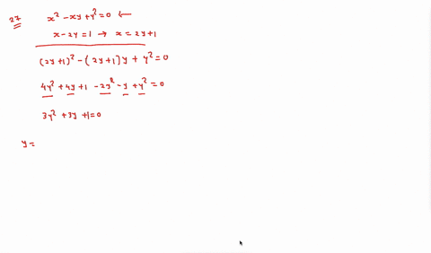 solve-each-system-by-the-substitution-method-x2-x-yy20-x-2-y1