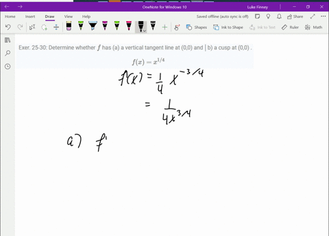 exer-25-30-determine-whether-f-has-a-a-vertical-tangent-line-at-00-and-mid-b-a-cusp-at-00-fxx1-4