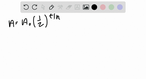 write-an-exponential-equation-describing-the-amount-of-radioactive-material-present-at-any-time-t-in