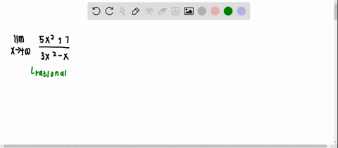 find-the-limits-lim-_x-rightarrowinfty-frac5-x273-x2-x
