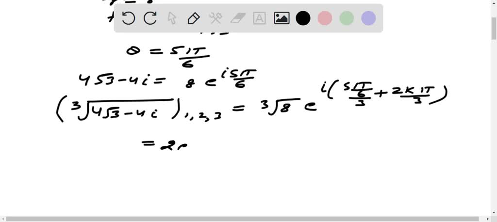 ⏩SOLVED:Solve the equations (a) z^4+81=0, (b) z^6+1=√(3) i. | Numerade