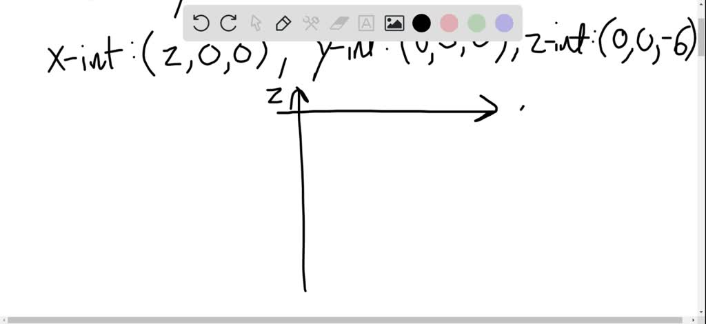 SOLVED:Sketching a Plane in Space In Exercises 53 - 58 , plot the ...