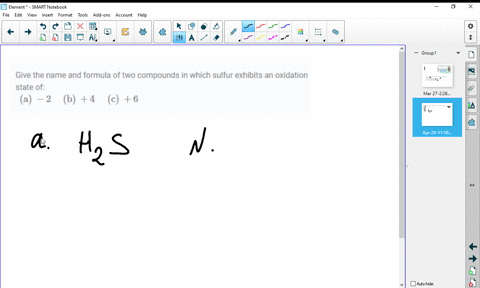 give-the-name-and-formula-of-two-compounds-in-which-sulfur-exhibits-an-oxidation-state-of-beginarray
