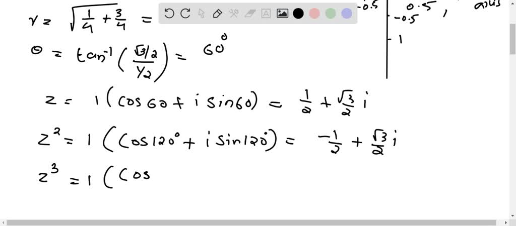 SOLVED:Graphing Powers of a Complex Number In Exercises 63 and 64 ...