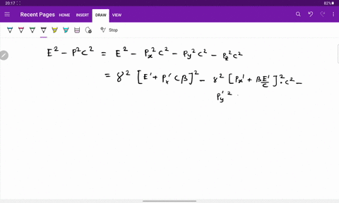 lorentz-invariance-in-two-particle-system-let-the-total-momentum-and-energy-for-a-two-particle-syste