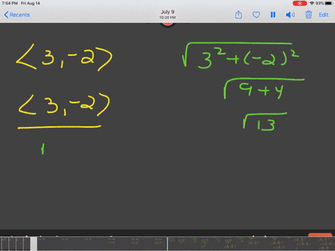 find-a-vector-in-the-same-direction-as-langle-3-2rangle-with-length-10