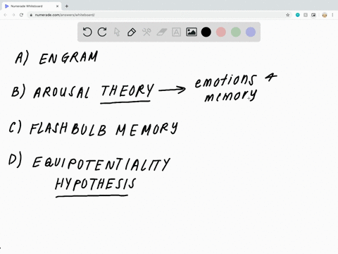 an-exceptionally-clear-recollection-of-an-important-event-is-a-an-______-a-engram-b-arousal-theory-c