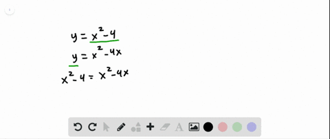 solve-each-nonlinear-system-of-equations-for-real-solutions-leftbeginarrayl-yx2-4-yx2-4-x-endarrayri