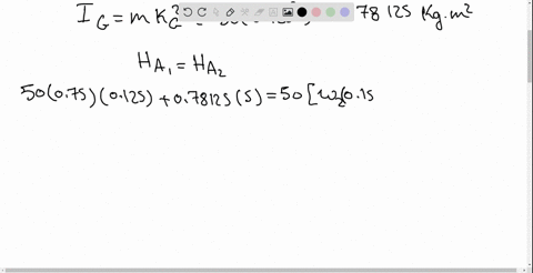 the-wheel-has-a-mass-of-50-mathrmkg-and-a-radius-of-gyration-of-125-mathrmmm-about-its-center-of-m-4