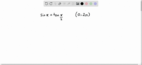 solve-using-a-calculator-finding-all-solutions-in-02-pi-sin-xtan-fracx2