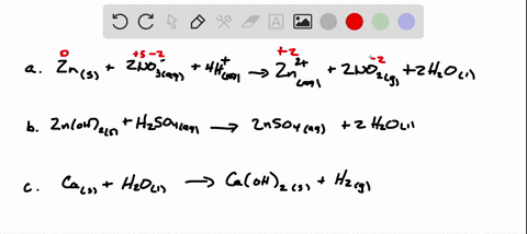 classify-each-reaction-as-oxidation-reduction-acid-base-or-precipitation-a-mathrmznmathrms2-mathrmno