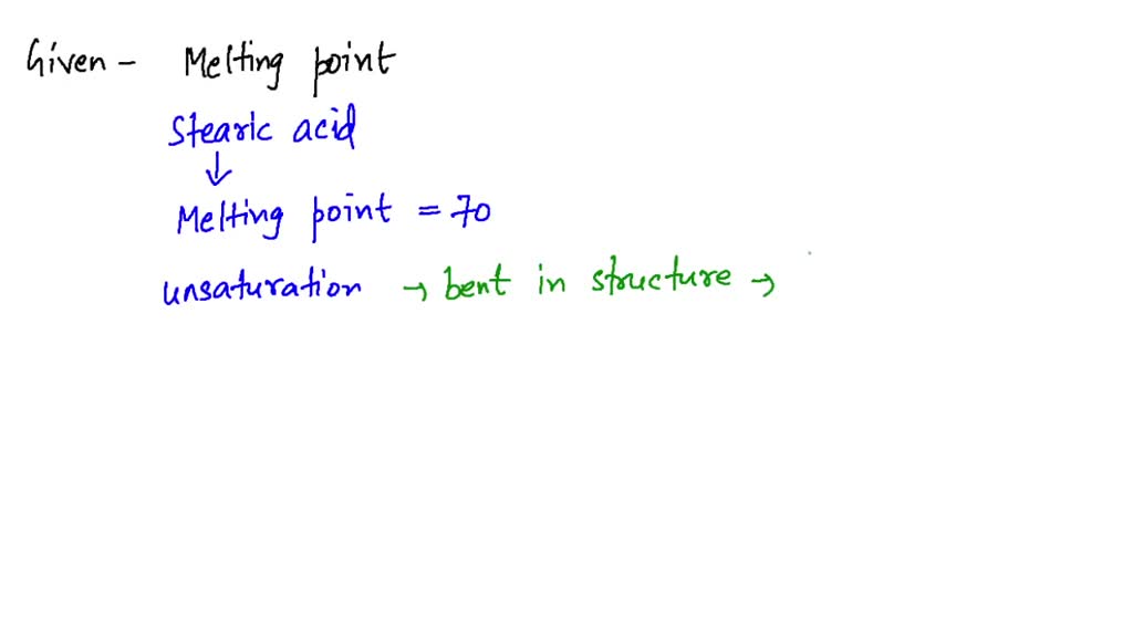 SOLVED:Explain The Difference In The Melting Points Of The Following ...