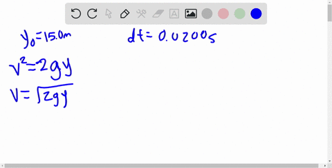 a-ball-of-moist-clay-falls-150-mathrmm-to-the-ground-it-is-in-contact-with-the-ground-for-200-math-2