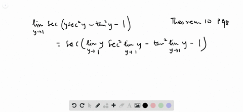 find-the-limits-are-the-functions-continuous-at-the-point-being-approached-lim-_y-rightarrow-1-sec-3