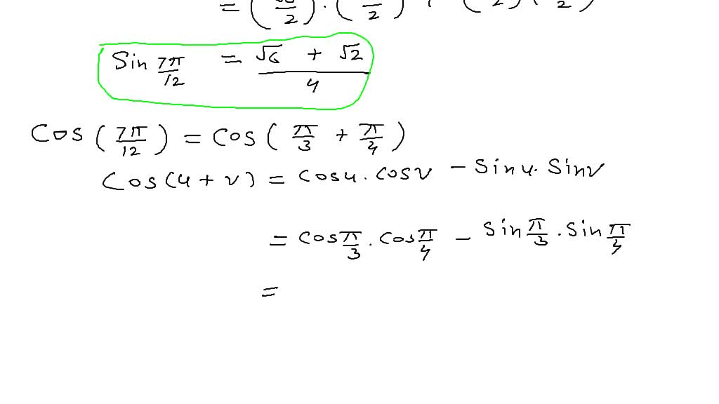 SOLVED:Evaluating Trigonometric Functions In Exercises 11-26, find the ...