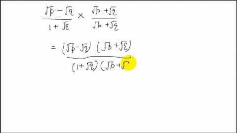 rationalize-the-numerator-fracsqrtp-sqrtq1sqrtq