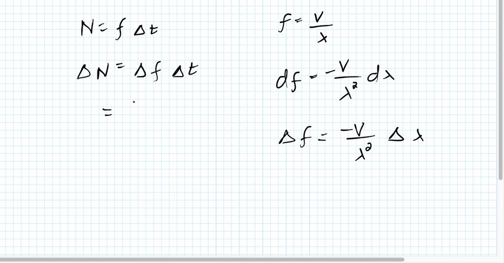 SOLVED Suppose That A Traveling Wave Has A Speed V where V f