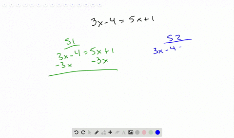 writing-to-solve-3-x-45-x1-one-student-began-by-subtracting-3-x-from-both-sides-another-student-solv