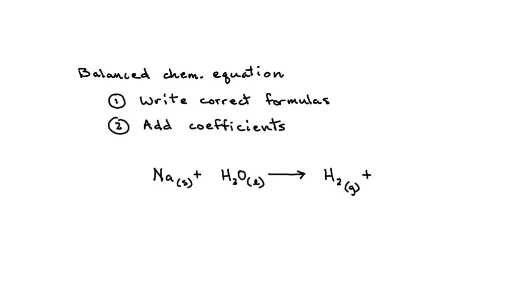 When sodium metal, Na , reacts with water, hydrogen gas, H2, and sodium ...