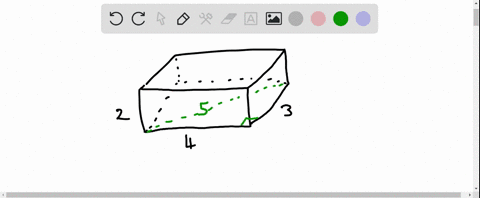 what-is-the-longest-diagonal-of-a-rectangular-2-mathrmft-times-3-mathrmft-times-4-mathrmft-box