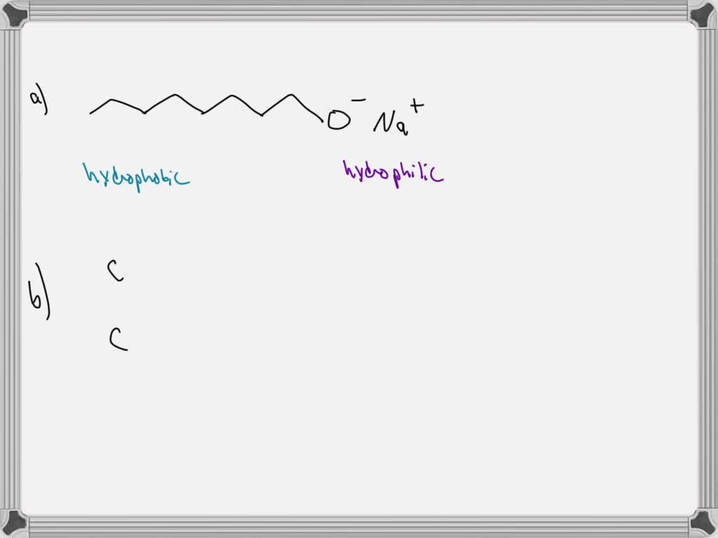 SOLVEDSoap molecules have two portions with very different properties