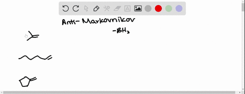 what-alkylborane-is-formed-from-hydroboration-of-each-alkene-a-b-c
