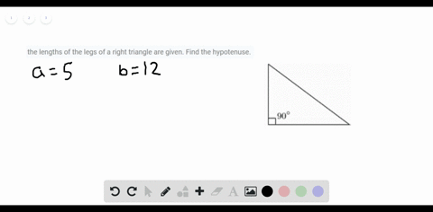 in-problems-1318-the-lengths-of-the-legs-of-a-right-triangle-are-given-find-the-hypotenuse-a5-quad-b