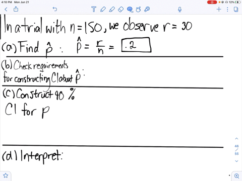 construct-a-confidence-interval-of-the-population-proportion-at-the-given-level-of-confidence-x30-n1