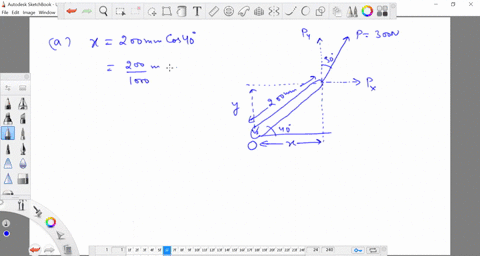 a-300-n-force-mathbfp-is-applied-at-point-a-of-the-bell-crank-shown-a-compute-the-moment-of-the-forc