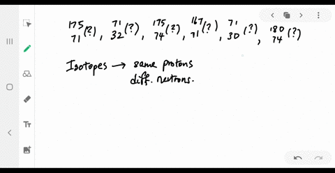 which-of-these-unidentified-nuclides-are-isotopes-of-each-other-_71175-frac7132-frac17574-_71167-fra