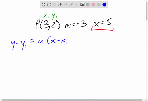 you-are-given-a-point-p-on-a-line-with-slope-m-find-the-y-coordinate-of-the-point-with-the-given-x-3