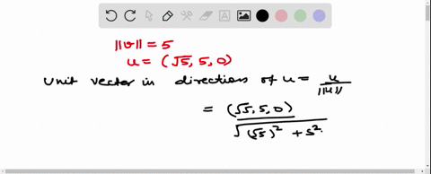 find-the-vector-v-with-the-given-length-and-the-same-direction-as-mathbfu-mathbfv5-quad-mathbfusqrt5