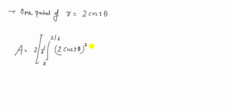 find-the-area-of-the-region-one-petal-of-r2-cos-3-theta